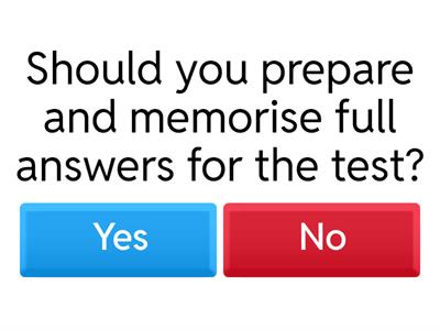 CCQs for speaking tips IELTS
