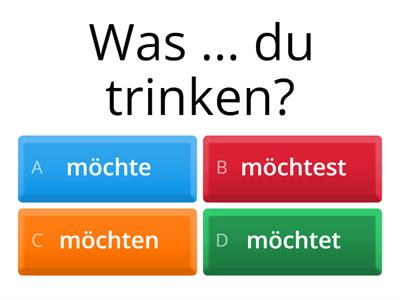 "Möchten"