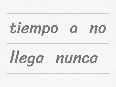 Spanish Negative Sentences