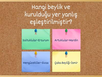 10.Sınıf Tarih Quiz Yarışması