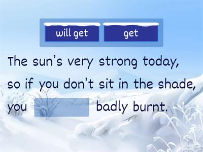 Zero, First, Second Conditional