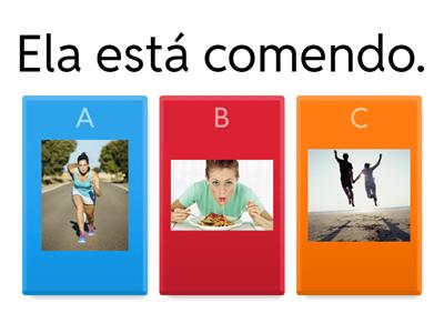 Verbo Gerundio e verbo Presente