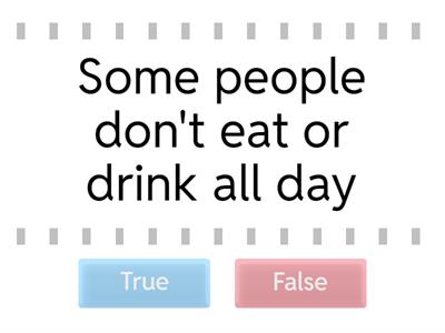 Yom Kippur True or False 