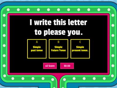 Simple Past, Present and Future Tense