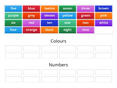 Colours+Numbers