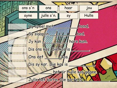 Voornaamwoorde (Pronouns)