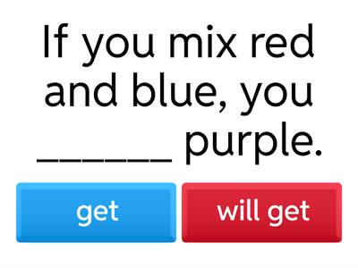 Zero and First Conditional