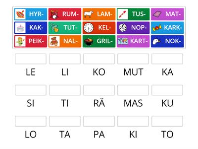 geminaatta: yhdistä parit