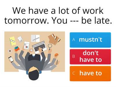 Must/Have to/Mustnt 2