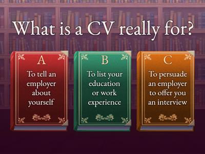 CV Quiz