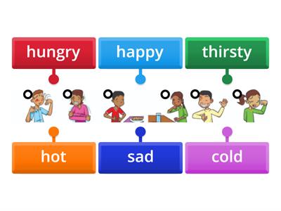 Feelings and emotions - Match up