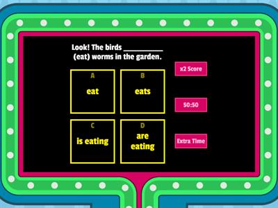 P5 Tenses revision 