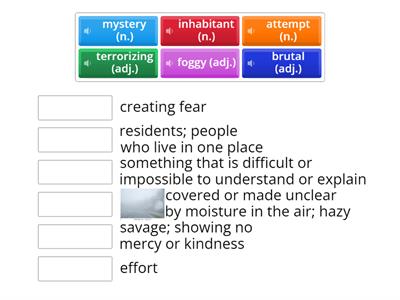 English File Int. 4th ed.- U10B - Pre-reading vocabularies