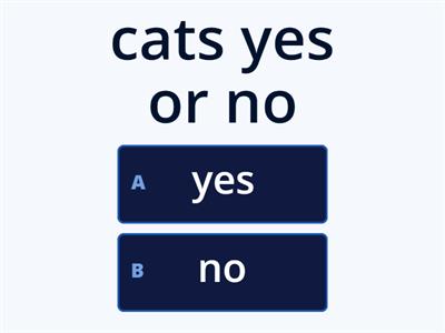 cats or dogs