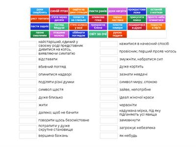 Фразеологізми НМТ (ЗНО)