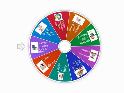 Rueda de rutina diaria