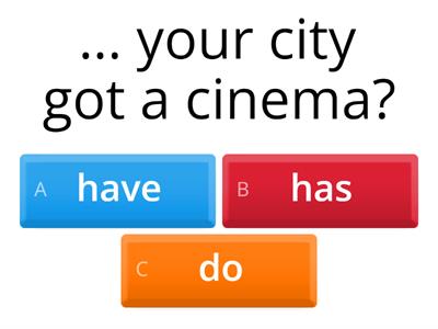 grammar test for Alex