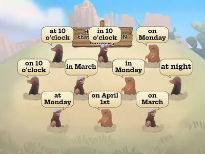 Prepositions of Time