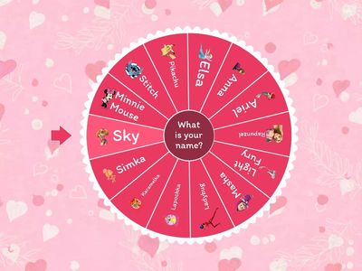 What is your name? Girls 