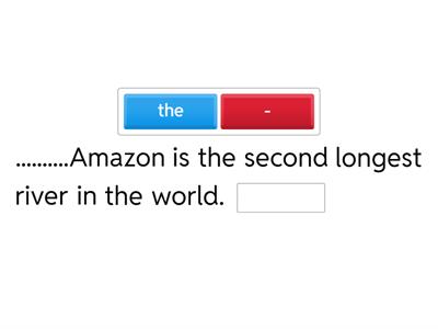 Articles with geographical names