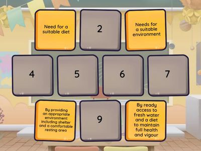 5 Animal Welfare needs