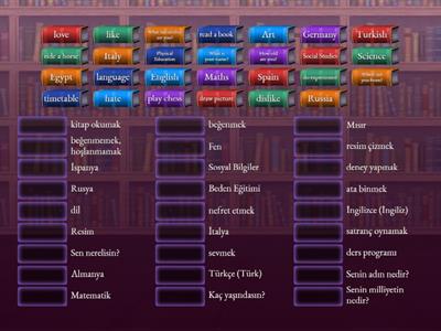 5.SINIF İNGİLİZCE DERSİ 