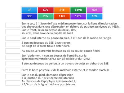Serie 1: localisation de points