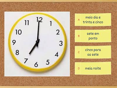 As horas