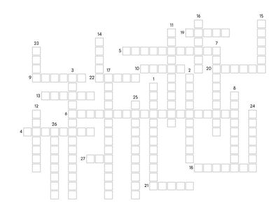 3.01 Fruits & Vegetables Crossword Puzzle