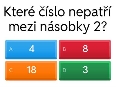 Násobilka 2 - černá ovce