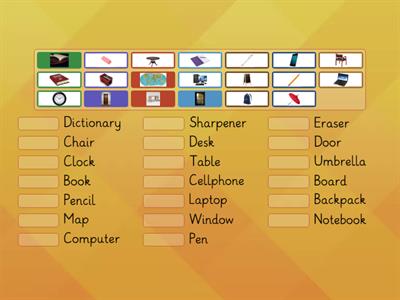 Classroom Objects - SIA 00