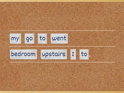 Abridge Academy 4:8:3 Infinitive of purpose sentence unjumble