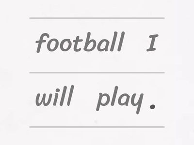 Future Simple 6 form