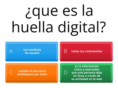  huella digital y ciudadanía digital