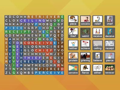 ei and ie LONG E SOUND