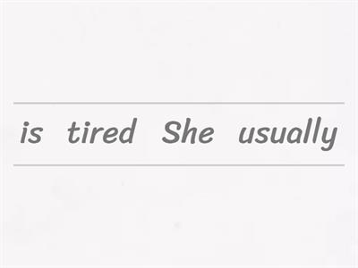 Time expressions + Present Simple