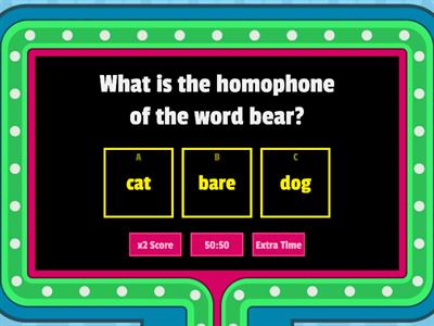 Homophone