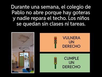 SEMÁFORO DE LOS DERECHOS