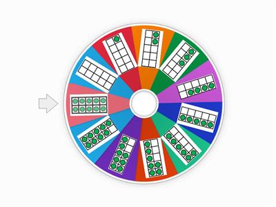 Ten Frame Number Wheel