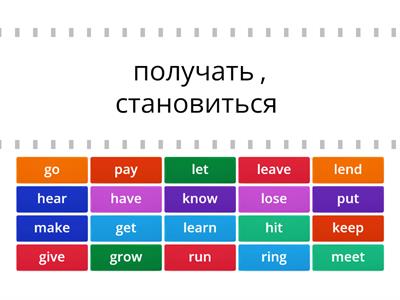 2A 02 Irregular Verbs English File Third Edition Pre-Intermediate (g-r)