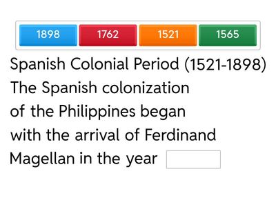 Philippine History Fill-in-the-blank