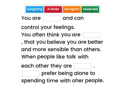 complete the sentense 