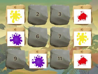 Pinturas mágicas de los colores