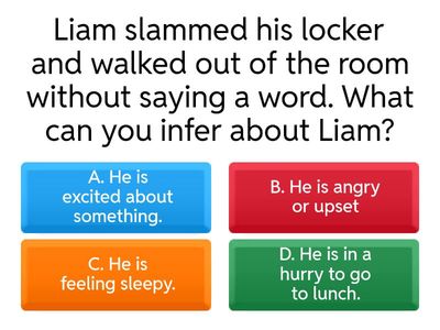 G6 Making Inferences Activity 1