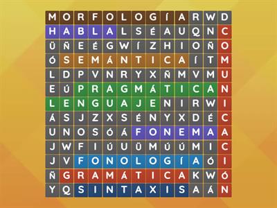 SOPA DE LETRAS
