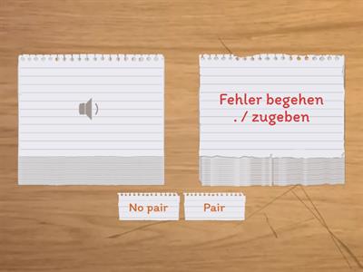 Der Umganf mit Fehler B2 Spektrum