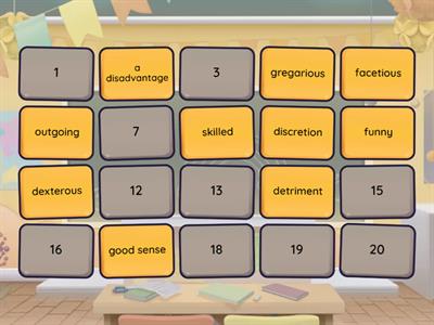 11th grade vocab chapt 1