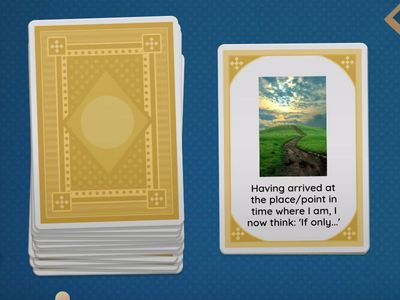  Hypothetical conditional (past) + regrets 