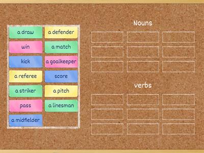 WORLD CUP 2022 - FOOTBALL VOCAB II