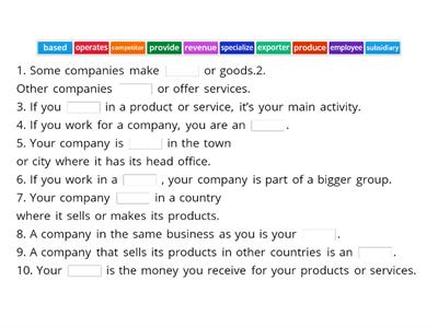 Business Result_PI_U1.1_Vocabulary